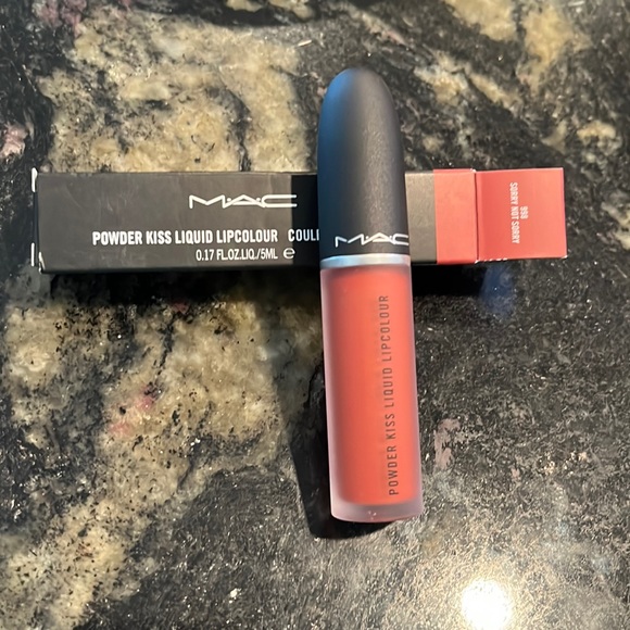 MAC Cosmetics Makeup Mac Powder Kiss Liquid Lipcolour In 998 Sorry